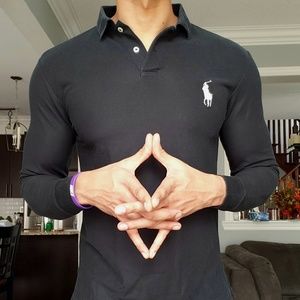 Polo Ralph Lauren Long Sleeve Polo Golf Black